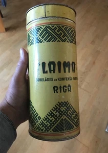 Große 30er Jahre Laima Bonbondose aus Lettland - Bild 1 von 9