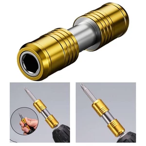 Double Ended Screwdirver Bit Holder Compact Impact Driver Tool Accessory - Picture 1 of 7