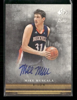 2013-14 SP Authentic #CC-54 Mike Muscala Canvas Collection Autographs Auto - Image 1 of 2