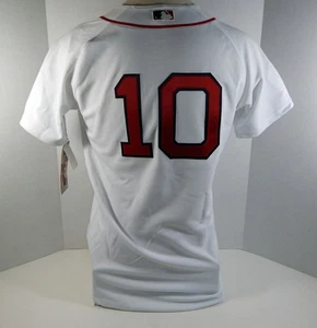 Majestuosa camiseta blanca auténtica de los Boston Red Sox Coco Crisp #10 nueva con etiquetas 40 DP08820 - Imagen 1 de 6