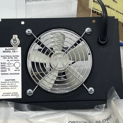 Nuevo de Lote Antiguo Atlanta Estufa Calentador de Gas Soplador Modelo CB-1 Soplador Opcional Calentadores SCB Nuevo Foto 1 de 4