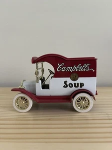 1997 Campbell’s Soup Delivery Truck Coin Bank DieCast Ford 1912 Model T Gearbox - Picture 1 of 5