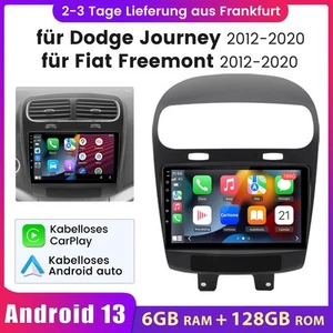 Radio de coche para Dodge Journey Fiat Freemont Android 13 CarPlay 128G 2012-2020 navegación - Imagen 1 de 17