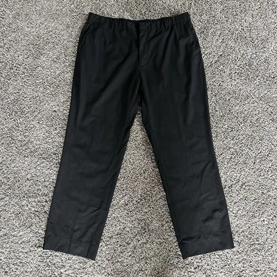 Pantalones de vestir para hombre Burberry negros talla 38R Foto 1 de 4