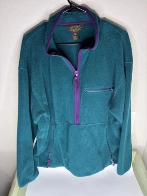 Chaqueta de Colección Eddie Bauer Para Hombre Talla Mediana Polar Exterior Equipador Hecha en EE. UU. Foto 1 de 4