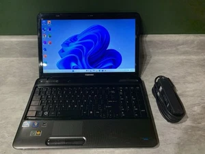 Toshiba Satellite L655-S5150 I3 2.53GHz 4gb RAM 240gb SSD Windows 11 MS OFFICE - Picture 1 of 9