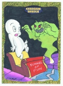 CASPER "SKETCH BY JIM KYLE" CARTOON SKETCH