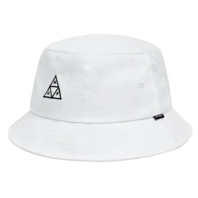 Gorra HUF Essentials Triple Triángulo Cubo TT Blanca Talla S/M Pequeña Mediana Nueva con Etiquetas Foto 1 de 2