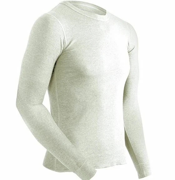 Top COLDPRUF Auténtico Lana Plus Para Hombre Base Doble Capa Crew LS PEQUEÑO Avena 125 Foto 1 de 1