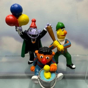 Vintage Applause Sesame Street PVC Figure (3) Pack Muppets - Picture 1 of 5