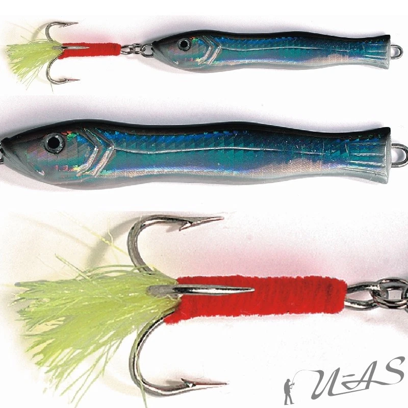 Abu Garcia Pilker Sillen 500G H-S/Black Top Norwegen Dorsch Köder Kva - Bild 1 von 1