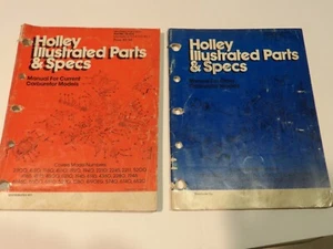 HOLLRY ILLUSTRATED PARTS & SPECS MANUEL 2 BOOK LOT 36-51-5/36-51-6 - Picture 1 of 6