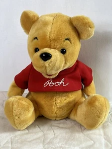 Winnie the Pooh Peluche Pupazzo a Mano Autentico Disneyland Walt Disney World Giocattolo 10" - Foto 1 di 10