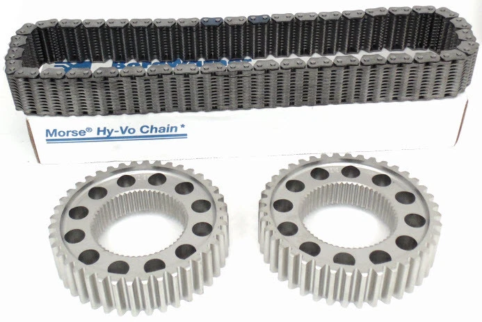 Cadena de piñón caja de transferencia NP 261XHD 263XHD Chevrolet GMC XHD NP149 (21966DK) Foto 1 de 4