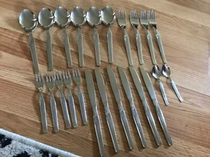 Vintage 23 INOX Magefesa Edelstahl Besteck Löffel/Gabeln/Messer - Bild 1 von 5