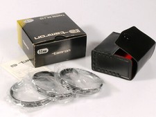 PRL) SET KIT FILTRI TAMRON CLOSE UP LENTI MACRO +1 +2 +3 MICRO FOTOGRAFIA 55 mm