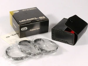 PRL) SET KIT FILTRI TAMRON CLOSE UP LENTI MACRO +1 +2 +3 MICRO FOTOGRAFIA 55 mm - Foto 1 di 5