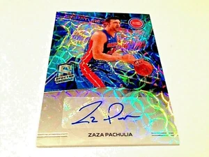 Zaza Pachulia 2019 Panini Spectra Signatures Blue Scoop Prizm Refr.Autograph#/60 - Bild 1 von 2