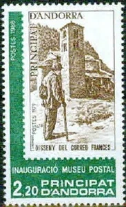 ANDORRA-1986 – INAUGURATION OF POSTAL MUSEUM -VF** - Imagen 1 de 1