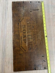 Tapa de jabón Fairbank’s Santa Claus Chicago Illinois RARO - Imagen 1 de 8