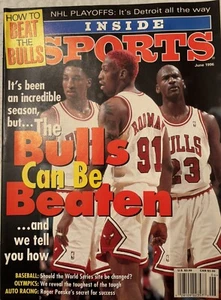 Sports Magazines Vintage 🏀Michael Jordan,Scott Pippen,Dennis Rodman June 1996 - Imagen 1 de 2
