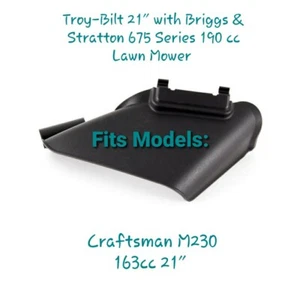 Lawn Mower Side Discharge Chute M#731-07131 for Self Propelled Model - Picture 1 of 5