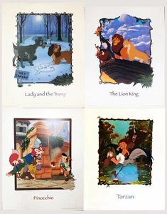 DISNEY MOVIES • 4 Limited Production Run Poster Bundle • Hard to Find! - Picture 1 of 5
