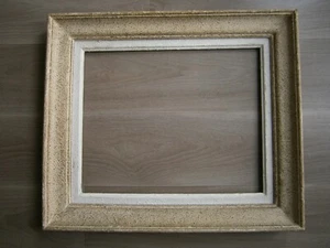 Forte Cornice Legno Modanatura Antico 50X40 Deco Dipinto Tela 2kg - Picture 1 of 7
