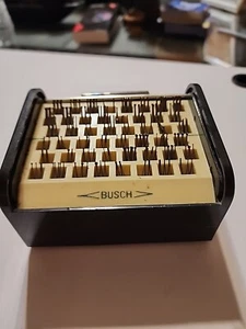 181 vintage busch Dentistry drill bits In Vtg Bakelite Roll Box!!! Oddities  - Picture 1 of 6