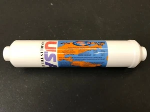 Omnipure NEW 1/4" In-Line Water Filter Chlorine Taste Odor Reduction CL10RO T-33 - Picture 1 of 3
