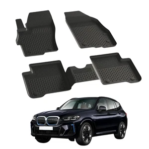 Floor Mats for BMW iX3 G08 2021-2025 | Premium Floor Mat Black  - Picture 1 of 7