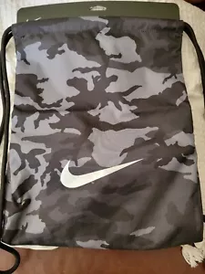 Nike Sport gym sack 2019 Anthracite Camo - Picture 1 of 4