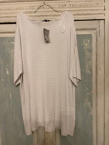 Autograph White ES Ottoman Jumper New With Tags Plus Site XL Bnwt Knit Top - Picture 1 of 4