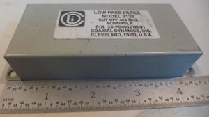 Coaxial Dynamics Low Pass Filter Model 2128 - Picture 1 of 2