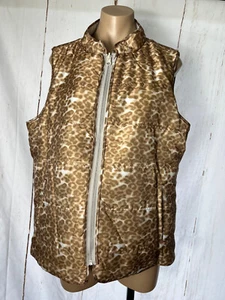 Nuevo con etiquetas Mujer Talla 12 NONI B Chaleco Reversible Burro Estampado Animal Precio de venta sugerido por el fabricante $149.99 - Imagen 1 de 2