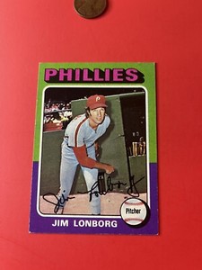 1975 Topps - #94 Jim Lonborg EX