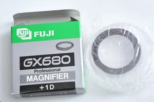 Fuji Fujifilm GX680 Professional Magnifier Diopter Eye Correction Lens +1D - Picture 1 of 1