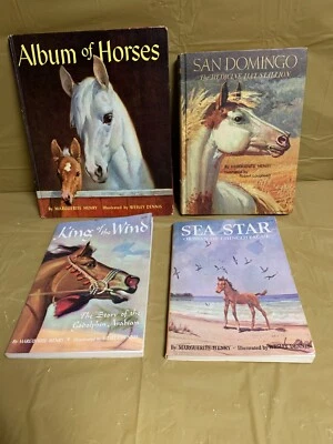 horse books by Marguerite Henry  Sea Star/King of the Wind/San Domicgo & Album - Image 1 of 4