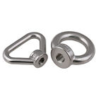 M3-M24 Lifting Ring Eye Nuts Marine Cable Rope Ring Thumb Nut A2 Stainless Steel
