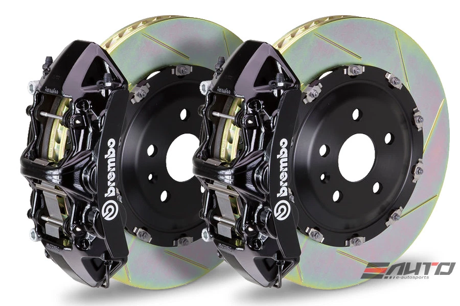 Brembo Delantero GT Big Brake BBK 6 Pistones Negro 380x34 Ranura Disco Viper SRT-10 03-10 Foto 1 de 1