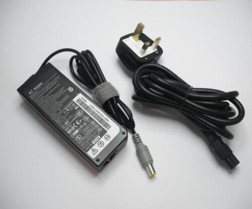 20V 65W AC ADAPTER FOR IBM LENOVO X60 R60 PA23N NEW Includng 3 pin UK AC plug le