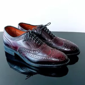 Allen Edmonds Cambridge Shell Cordovan Wingtip Handcrafted in USA - Picture 1 of 12