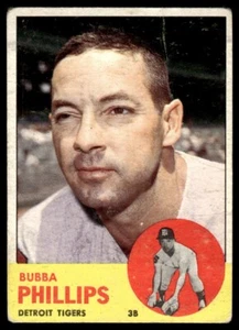 1963 Topps Bubba Phillips Detroit Tigers #177 - Picture 1 of 2