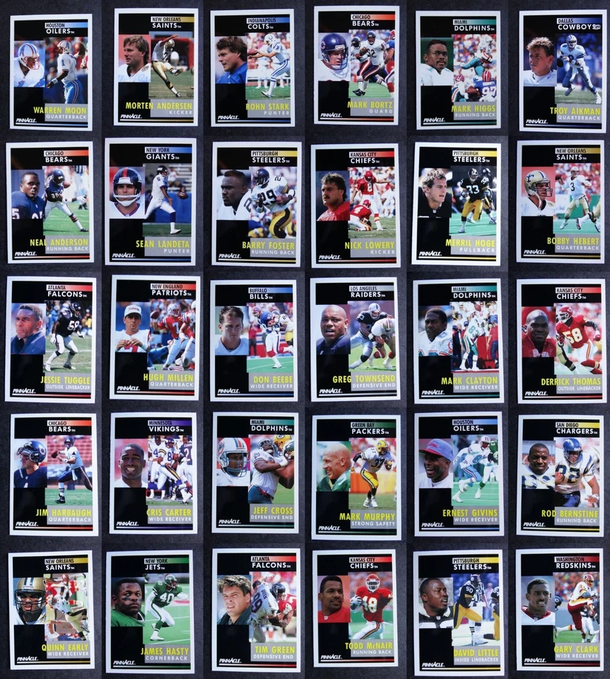 1991 Pinnacle Football Cards Complete Your Set You U Pick From List 1-200 - Image 1 of 1