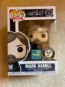 Funko POP Mark Hamill #27 Exclusive Limited Edition 2019 Rare Mint (Black Shirt) - Picture 1 of 2