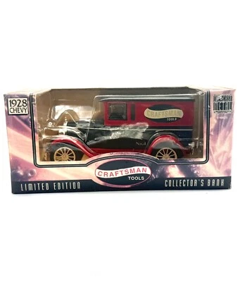 Craftsman Tools 1928 Chevy Pickup 1:25 Die Cast Ltd Ed Collect Bank #5 New - Image 1 of 4
