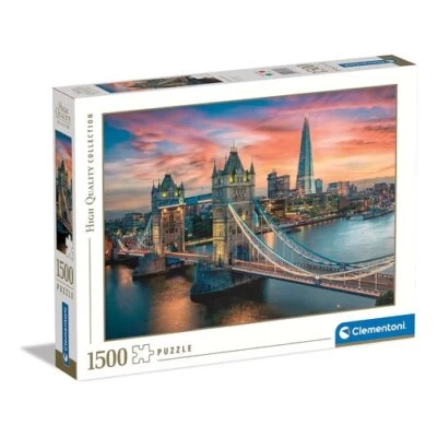 Clementoni Puzzle 1500 pz London Twilight 10a+ (84,3x59,2cm) HIGH QUALITY - Immagine 1 di 2