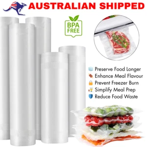 Food Grade BPA Free Vacuum Sealer Bags Sous Vide Food Prep Heat Seal Bags - Picture 1 of 13