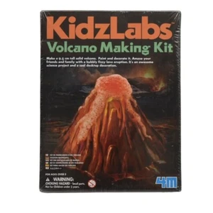 Kit de fabricación de volcanes Kidzlabs hágalo usted mismo proyecto científico para niños de 8+ años - Imagen 1 de 5