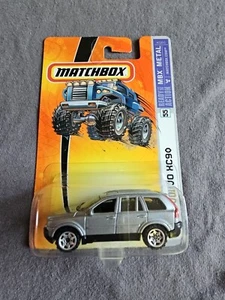 Matchbox Volvo XC90 2005 plateado 55/75 gran tarjeta - Imagen 1 de 4